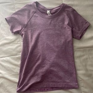 Size 4 purple lululemon race length swiftly